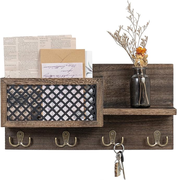 Dahey Key Holder Wall Mounted Mail Holder